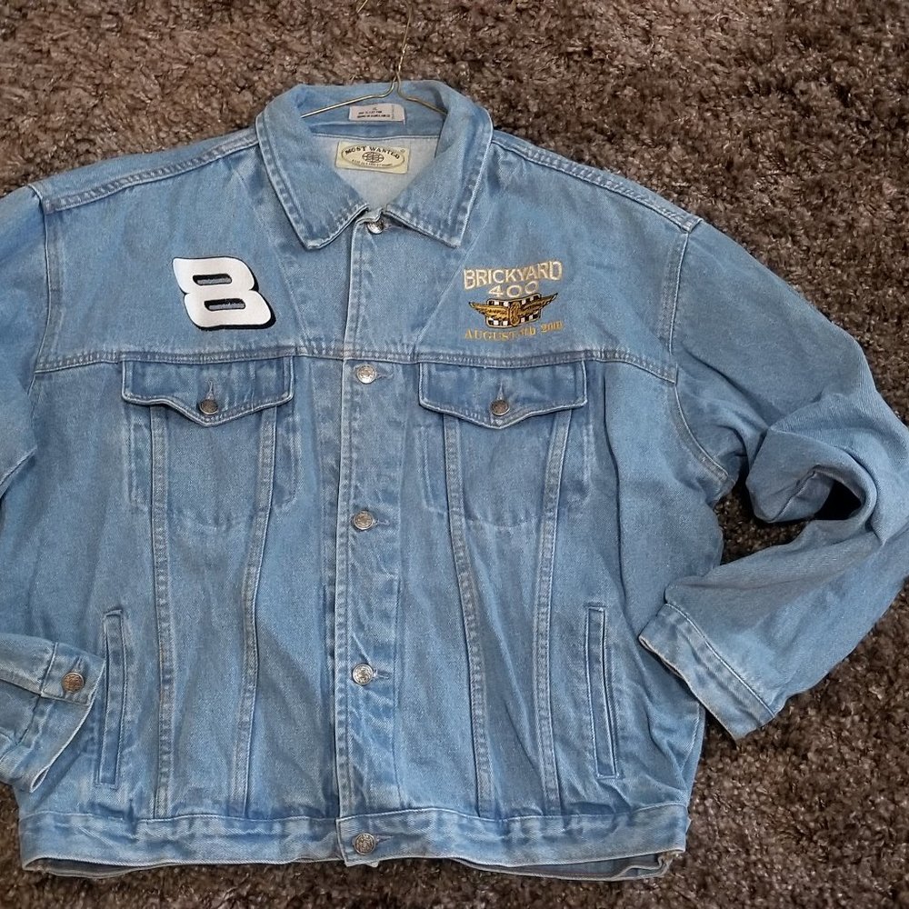 Vintage demin jacket 2001 Indianapolis Speedway